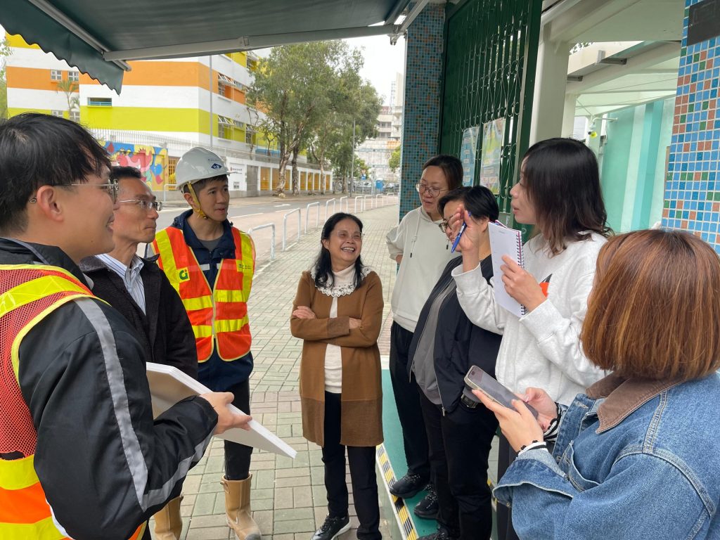 Meetings with STDC member and stakeholders on temporary traffic arrangement at Man Lam Road
